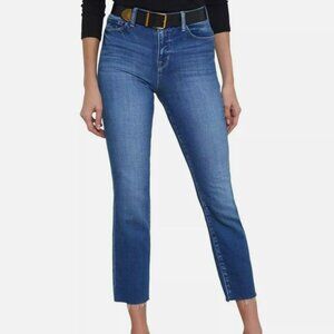 L'AGENCE Sada High Rise Cropped Jeans